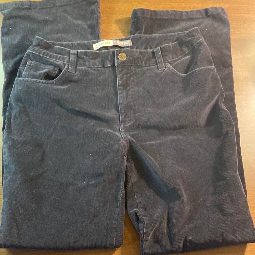 Black Corduroy Pants